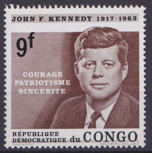 Congo 1964 Y&T 569 neuf ** - John F. Kennedy 