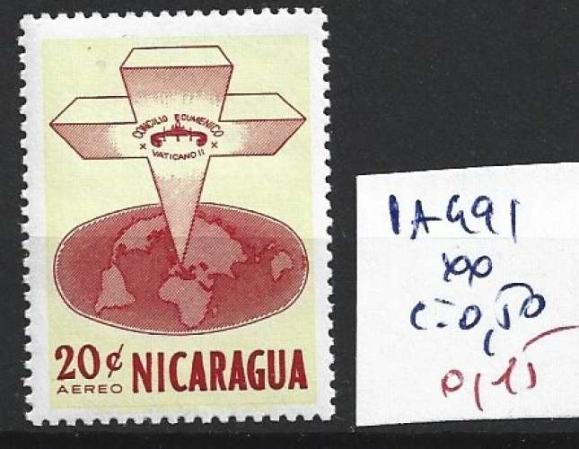 NICARAGUA PA 491 ** côte 0.50 € 