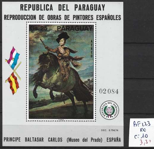 PARAGUAY BF 223 ** côte 10 € 