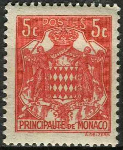 MONACO 1937 NEUF** MNH N° 157