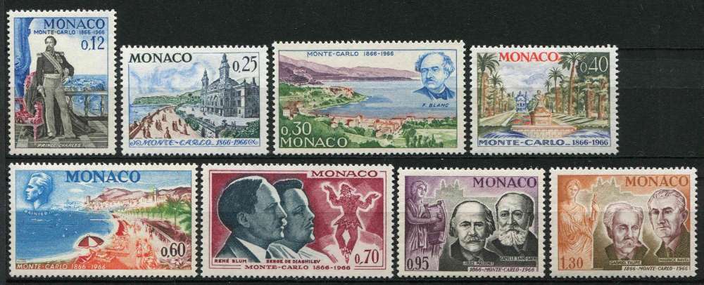 MONACO 1966 NEUF** MNH N° 690 à 697