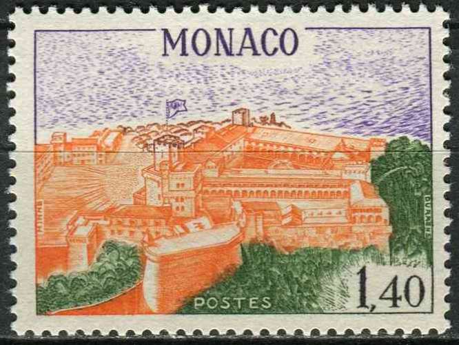 MONACO 1971 NEUF* charnière N° 850