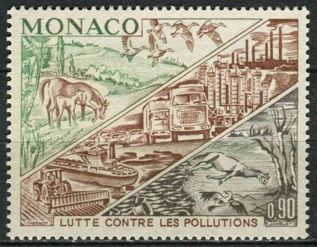 MONACO 1972 NEUF* charnière N° 881