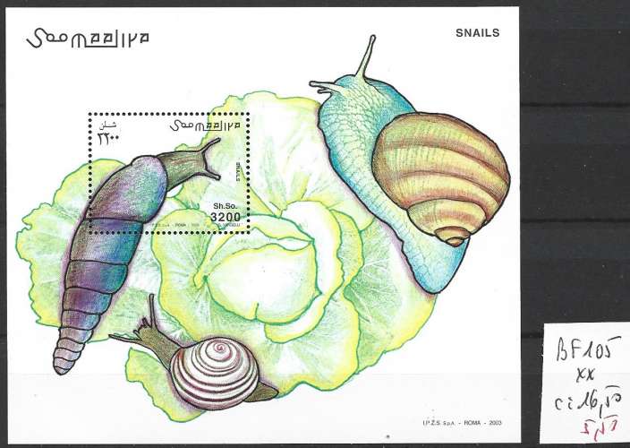 SOMALIE BF 105 ** côte 16.50 €