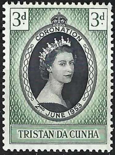 Tristan da Cunha - 1953 - Y & T n° 13 - MH