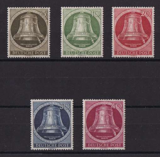 ALLEMAGNE BERLIN  Y/T  n° 68/72   neuf *   1952