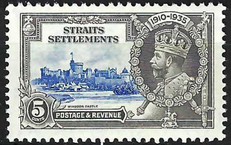 Malacca - Etablissements des détroits - 1935 - Y & T n° 201 - MNH