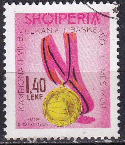 albanie ... n° 846  obliteré ... 1965