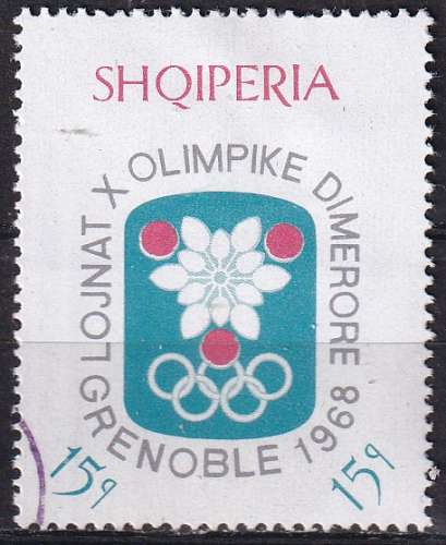 albanie ... n° 1057  obliteré ... 1968