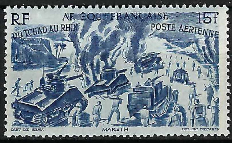 AEF - 1946 - Y & T n° 46 Poste aérienne - MNH