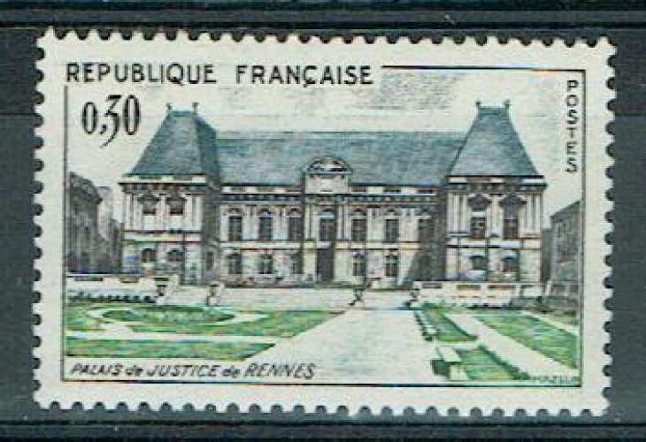 FRANCE 1962 - YT 1351 ** MNH.