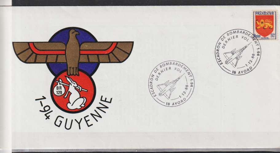 FRANCE 1986  - Souvenir Groupe Guyenne