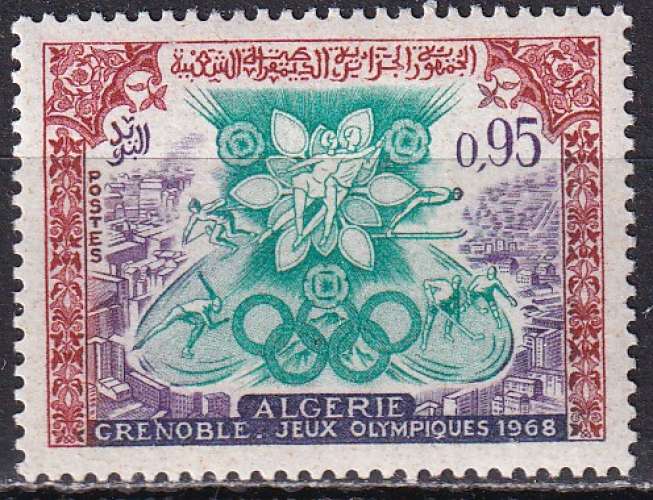 algérie ... n° 454  neuf* ... 1967