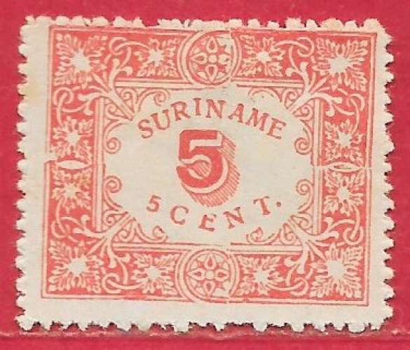 Suriname n°58 1909 *