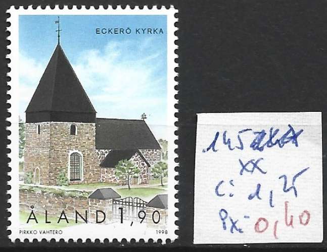 ALAND 145 ** côte 1.25 €