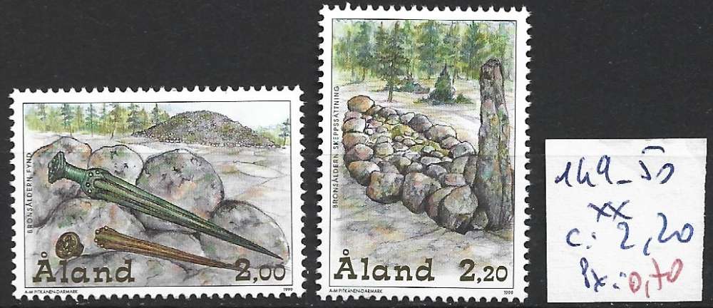 ALAND 149-150 ** côte 2.20 €