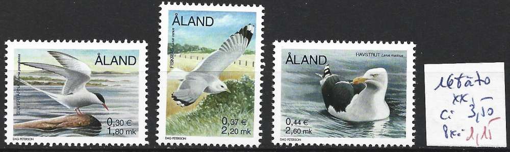 ALAND 168 à 170 ** côte 3.50 €