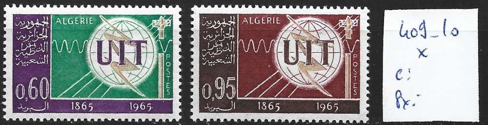 ALGERIE 409-410 * côte 3 €