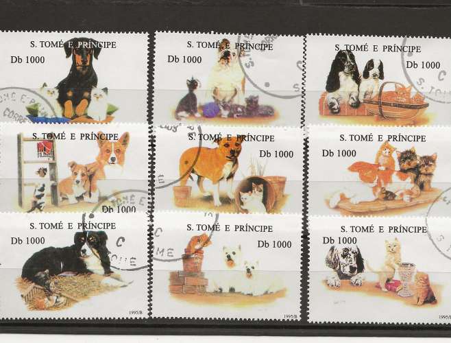 CHIENS ET CHATS - SERIE COMPLETE