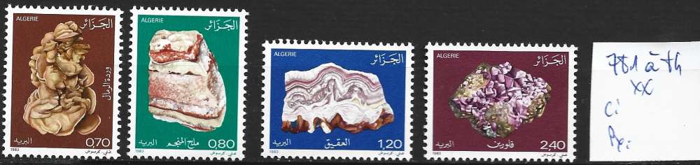 ALGERIE 781 à 784 ** côte 9.50 €