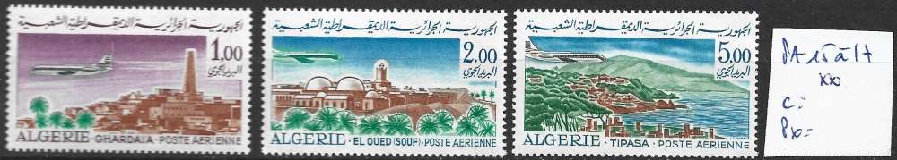 ALGERIE PA 15 à 17 ** côte 16 €