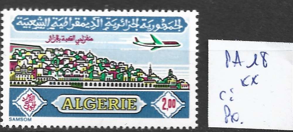 ALGERIE PA 18 ** côte 3 €