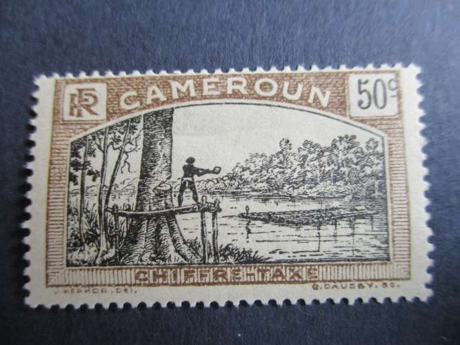 Cameroun y & t  taxe 9 * 1925