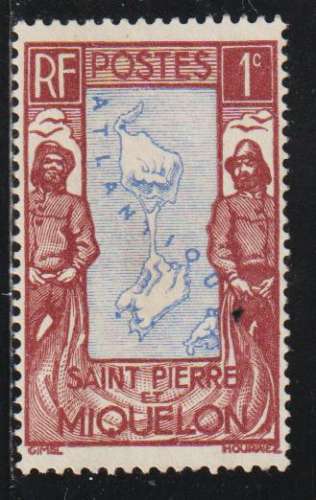 St PIERRE & MIQUELON 1932 - Y&T N° 136