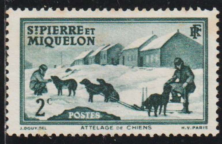 St PIERRE & MIQUELON 1938 - Y&T N° 167