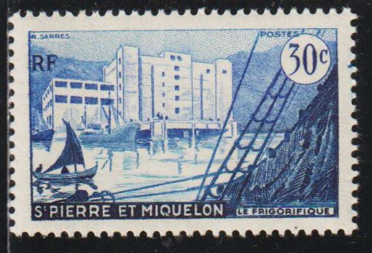 St PIERRE & MIQUELON 1955 - Y&T N° 348