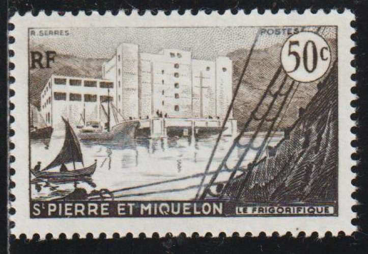 St PIERRE & MIQUELON 1955 - Y&T N° 349