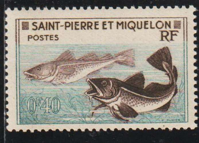 St PIERRE & MIQUELON 1957 - Y&T N° 353