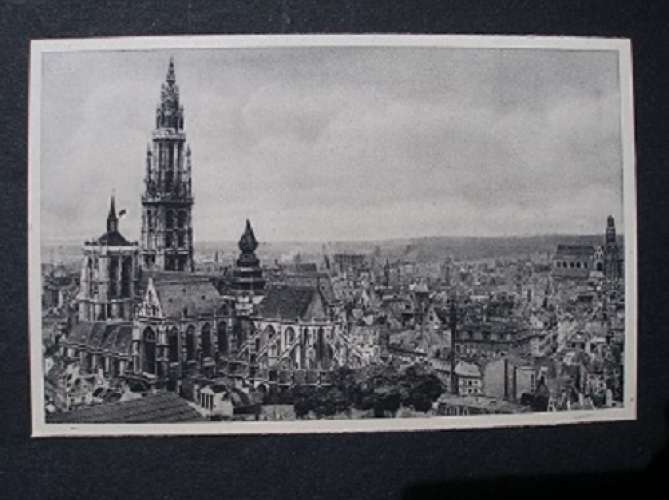 Anvers - Panorame et vue de la Cathédrale