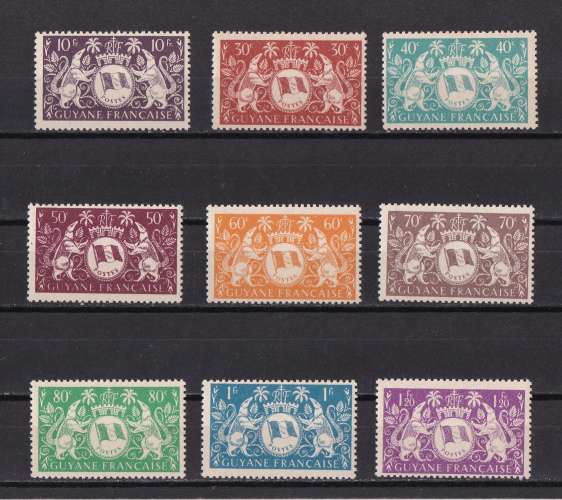 GUYANE  Y/T  n° 182/200    neuf **/*   1945