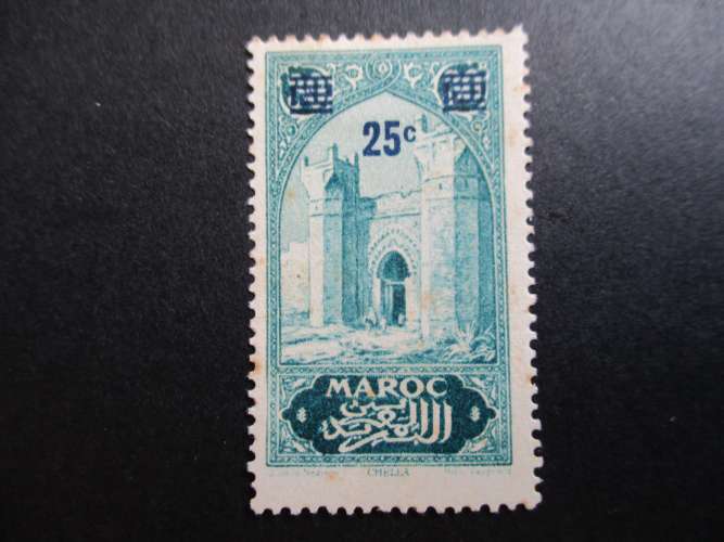 Maroc y & t 125 * 1930