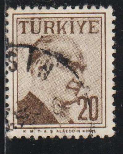 TURQUIE 1957 - Y&T N° 1397