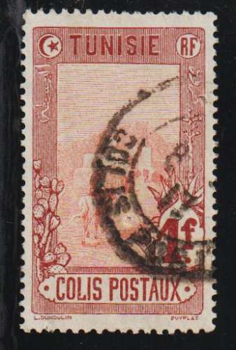 TUNISIE Colis-postaux - Y&T N° 8