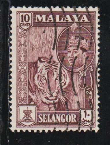 SELANGOR 19657 (Féd. de Malaisie) - Y&T N° 72