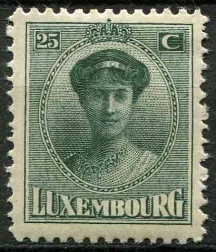 LUXEMBOURG 1921 NEUF* charnière N° 126