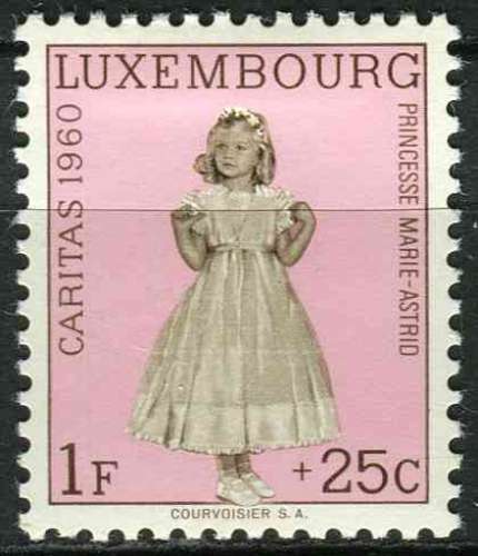 LUXEMBOURG 1960 NEUF* charnière N° 590