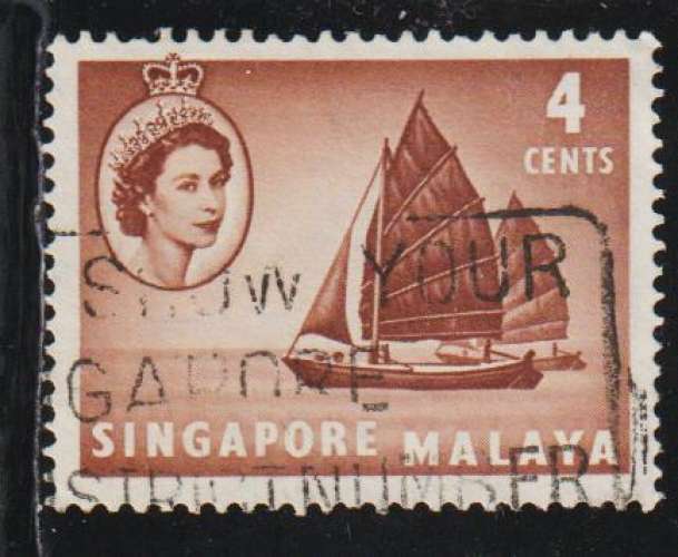 SINGAPOUR 1955 - Y&T N° 30