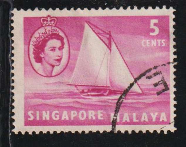 SINGAPOUR 1955 - Y&T N° 31