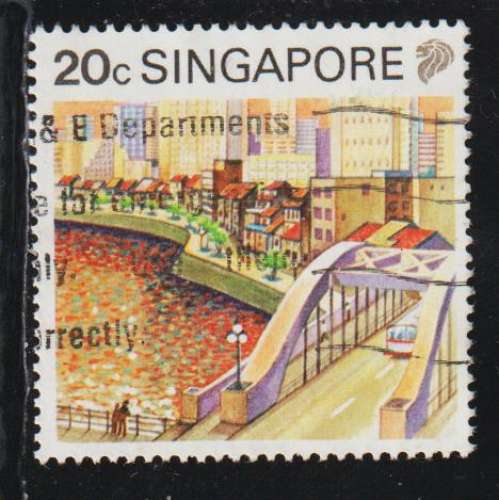 SINGAPOUR 1990 - Y&T N° 579