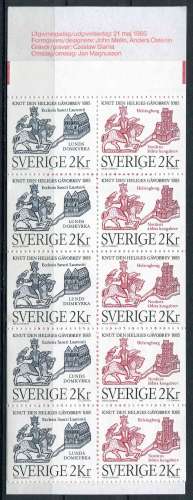 SUEDE 1985 NEUF** MNH N° 1322a 1323a C1332