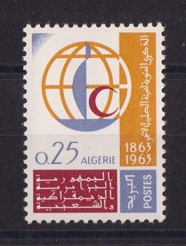 ALGERIE  Y/T  n° 383   neuf **   1963