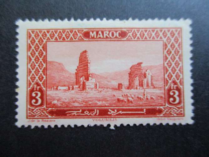 Maroc y & t 121 * 1923