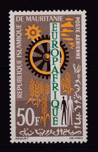 MAURITANIE  Y/T   PA n° 32   neuf **   1963