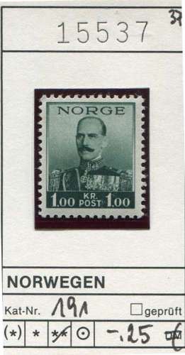 Norvège 1937  - Michel 191 - ** neuf mnh - 