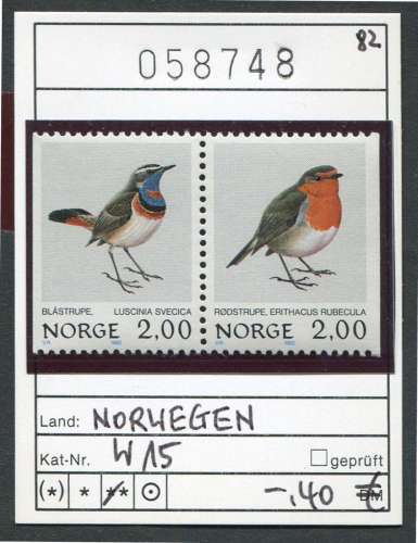 Norvège 1982  - Michel W15 - ** neuf mnh - 