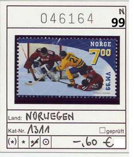 Norvège 1999  - Michel 1311 - ** neuf mnh - 